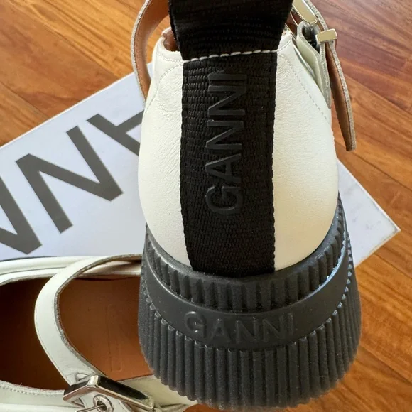 Ganni Creeper Mary Janes NEW size38 - Picture 3 of 7
